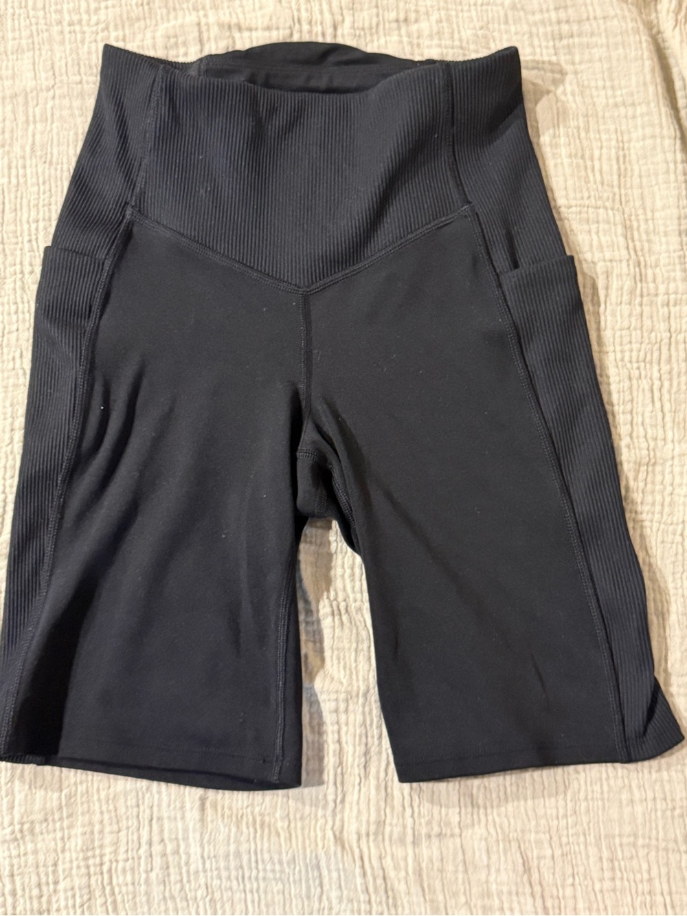 The North Face Women's Black High-Rise Bike Shorts